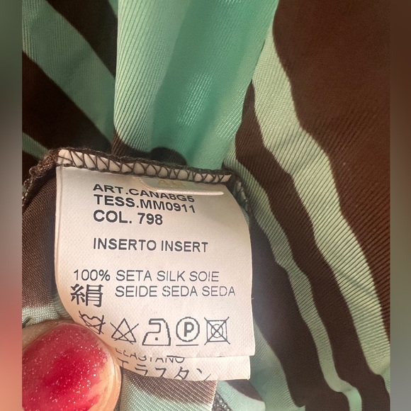 Valentino Silk Midi-Length Dress - Picture 8 of 9